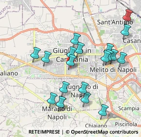 Mappa Via Domenico Fontana, 80010 Villaricca NA, Italia (2.1475)