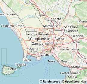Mappa 80017 Giugliano In Campania NA, Italia (7.8515)