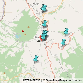 Mappa Via Fratelli Rosselli, 85028 Rionero in Vulture PZ, Italia (3.08714)