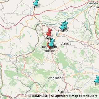 Mappa Via Fratelli Rosselli, 85028 Rionero in Vulture PZ, Italia (24.47)