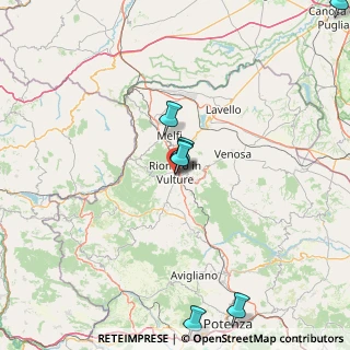 Mappa Via Fratelli Rosselli, 85028 Rionero in Vulture PZ, Italia (36.20214)