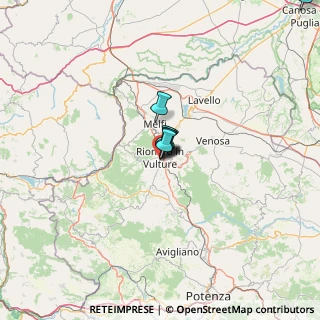 Mappa Via Fratelli Rosselli, 85028 Rionero in Vulture PZ, Italia (34.27769)