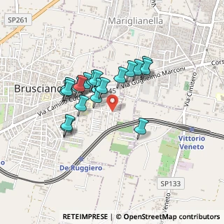 Mappa Via Michelangelo Buonarroti, 80031 Brusciano NA, Italia (0.3795)