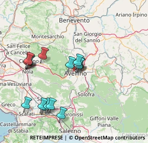 Mappa Via F. A. Cappone, 83100 Avellino AV, Italia (16.13563)