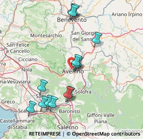 Mappa Via F. A. Cappone, 83100 Avellino AV, Italia (16.97071)