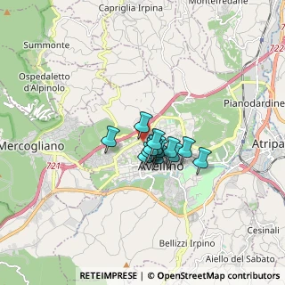 Mappa Via F. A. Cappone, 83100 Avellino AV, Italia (0.97154)