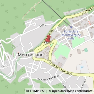 Mappa Via San Stefano, 17, 83013 Mercogliano, Avellino (Campania)