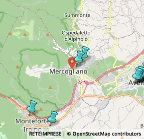 Mappa Via M. Santangelo, 83013 Mercogliano AV, Italia (3.30917)