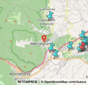 Mappa Via M. Santangelo, 83013 Mercogliano AV, Italia (3.04091)