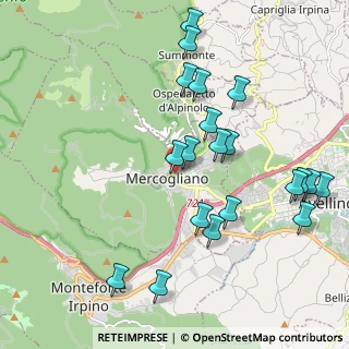 Mappa Via M. Santangelo, 83013 Mercogliano AV, Italia (2.358)