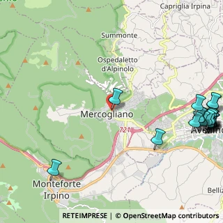 Mappa Via M. Santangelo, 83013 Mercogliano AV, Italia (3.6315)