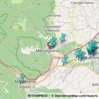 Mappa Via M. Santangelo, 83013 Mercogliano AV, Italia (2.99176)