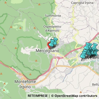 Mappa Via M. Santangelo, 83013 Mercogliano AV, Italia (2.99563)