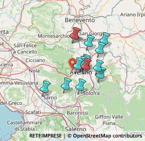 Mappa Via M. Santangelo, 83013 Mercogliano AV, Italia (10.05733)