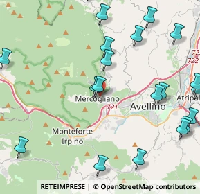 Mappa Via M. Santangelo, 83013 Mercogliano AV, Italia (5.917)