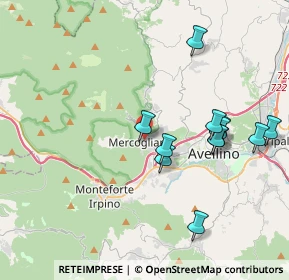 Mappa Via M. Santangelo, 83013 Mercogliano AV, Italia (4.50462)