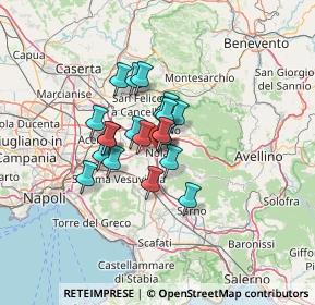 Mappa Via Aldo Moro, 80035 Nola NA, Italia (9.1435)