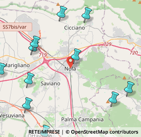 Mappa Via Aldo Moro, 80035 Nola NA, Italia (6.07091)