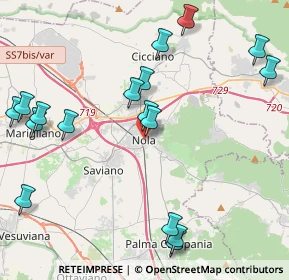 Mappa Via Aldo Moro, 80035 Nola NA, Italia (5.43353)