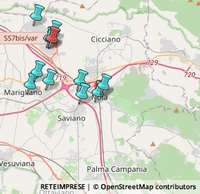 Mappa Via Aldo Moro, 80035 Nola NA, Italia (4.37333)