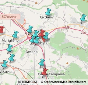 Mappa Via Aldo Moro, 80035 Nola NA, Italia (5.17188)