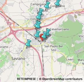 Mappa Via Aldo Moro, 80035 Nola NA, Italia (1.71333)