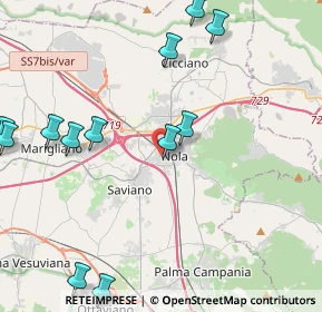 Mappa Via Pontano, 80035 Nola NA, Italia (5.6425)