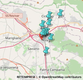 Mappa Via Pontano, 80035 Nola NA, Italia (2.10727)