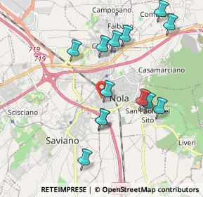 Mappa Via Pontano, 80035 Nola NA, Italia (2.09231)