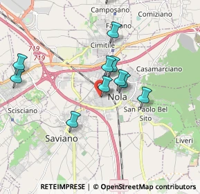 Mappa Via Pontano, 80035 Nola NA, Italia (1.85545)