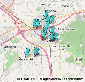 Mappa Via Pontano, 80035 Nola NA, Italia (1.26765)