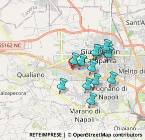 Mappa Via Raffaele Viviani, 80010 Villaricca NA, Italia (1.52154)