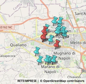 Mappa Via Rosa D'alterio, 80010 Villaricca NA, Italia (1.517)