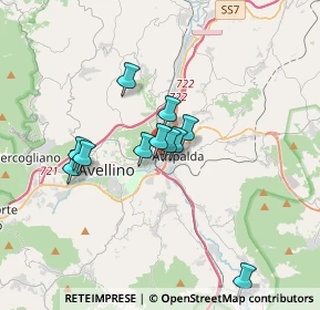Mappa Via Ad Atripalda, 83100 Avellino AV, Italia (2.83636)