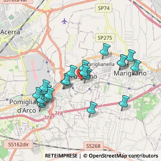 Mappa Via Cristoforo Colombo, 80031 Brusciano NA, Italia (1.9625)