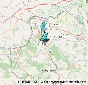 Mappa Fronte stazione ed MD discount, 85028 Rionero In Vulture PZ, Italia (37.03429)