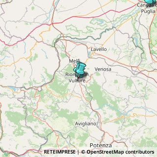 Mappa Fronte stazione ed MD discount, 85028 Rionero In Vulture PZ, Italia (41.24286)