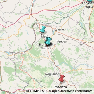 Mappa Fronte stazione ed MD discount, 85028 Rionero In Vulture PZ, Italia (22.50083)