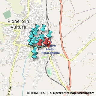 Mappa Fronte stazione ed MD discount, 85028 Rionero In Vulture PZ, Italia (0.3255)