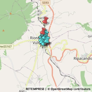 Mappa Via Monte Grappa, 85028 Rionero In Vulture PZ, Italia (0.64867)