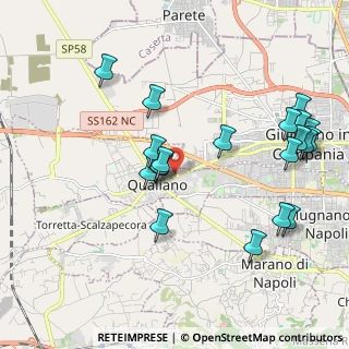 Mappa Via N. Sauro, 80019 Qualiano NA, Italia (2.3275)
