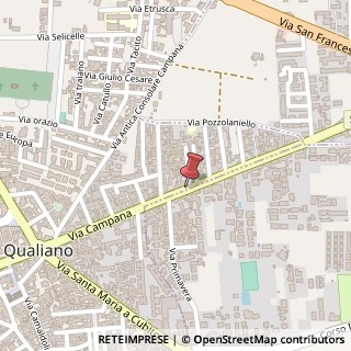 Mappa Corso Campano, 94, 80019 Qualiano, Napoli (Campania)