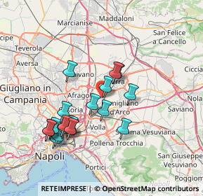 Mappa Via Vincenzo Bellini, 80013 Casalnuovo di Napoli NA, Italia (7.56)