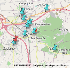 Mappa Via Arno, 80035 Nola NA, Italia (2.04333)