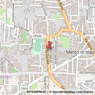 Mappa Corso Europa,  235, 80017 Melito di Napoli, Napoli (Campania)