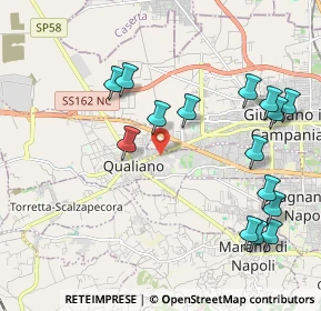 Mappa Corso Campano, 80010 Qualiano NA, Italia (2.45867)