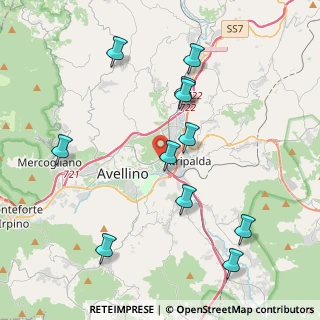 Mappa Via Cupa Muti, 83100 Avellino AV, Italia (4.61818)