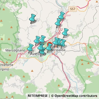 Mappa Via Cupa Muti, 83100 Avellino AV, Italia (3.06214)