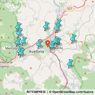 Mappa Via Cupa Muti, 83100 Avellino AV, Italia (4.15667)