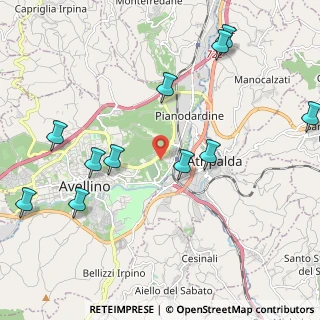 Mappa Via Cupa Muti, 83100 Avellino AV, Italia (2.63364)